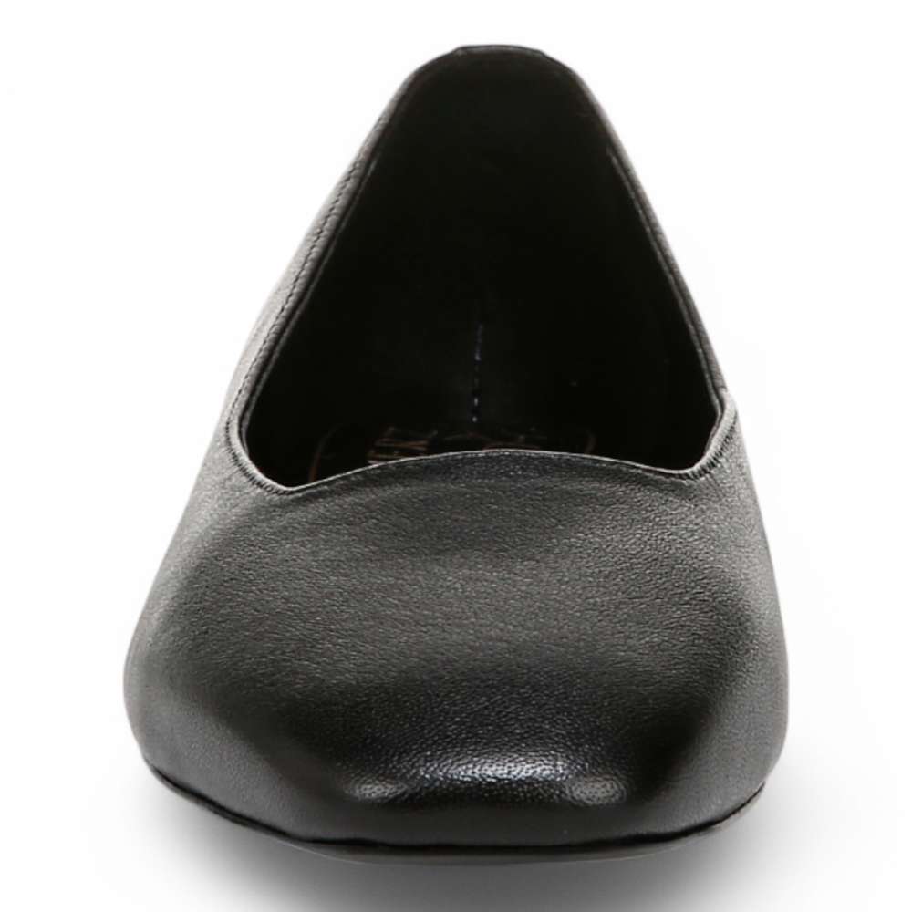 Chelsea Ballet Flat - Black Leather