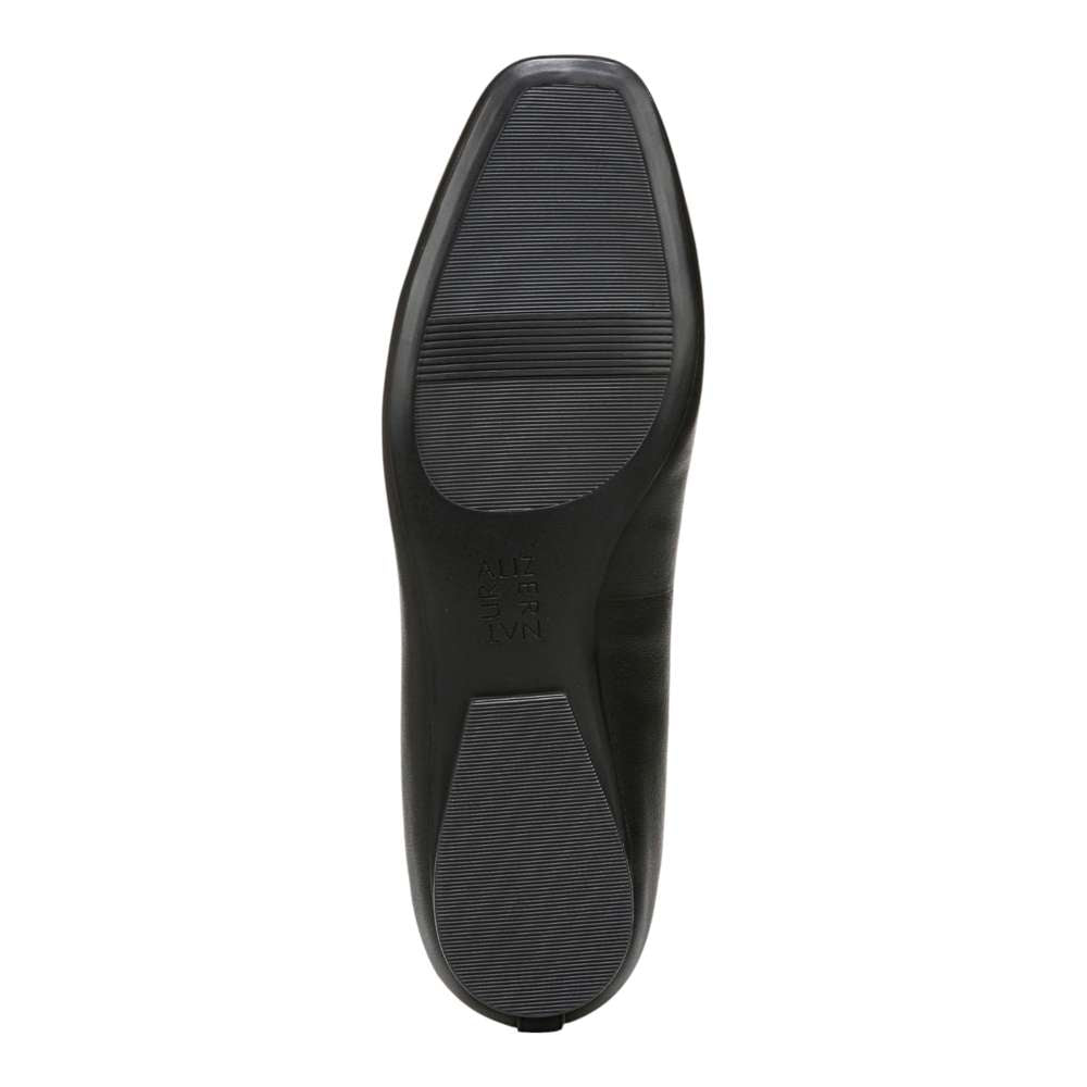 Chelsea Ballet Flat - Black Leather