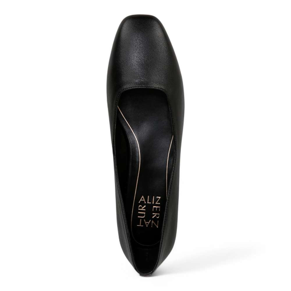 Chelsea Ballet Flat - Black Leather