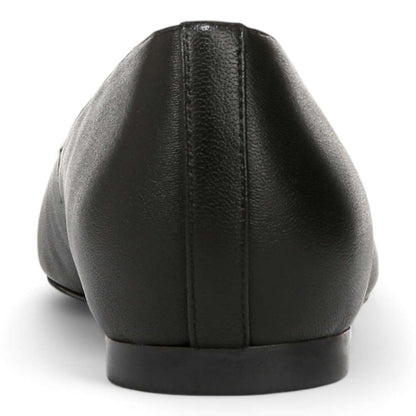 Chelsea Ballet Flat - Black Leather
