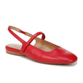 Connie Mary-Jane Slingback Flat - Crantini Red