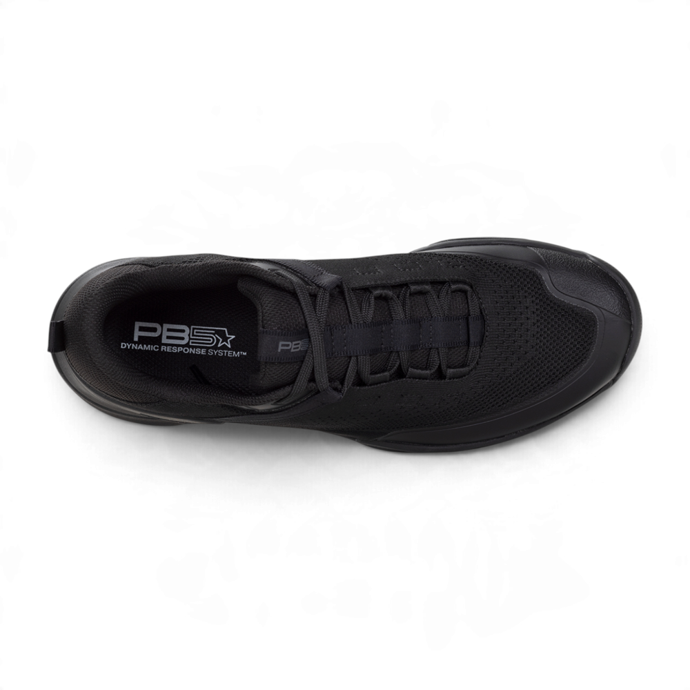 Court2 Men's Mesh Sneaker - Black Black
