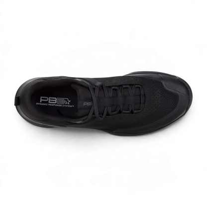 Court2 Men's Mesh Sneaker - Black Black