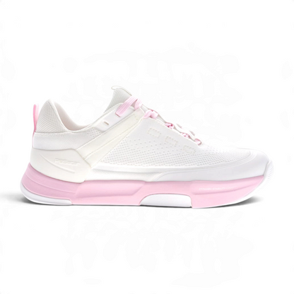 Court2 Women's Mesh Sneaker - White/Pink