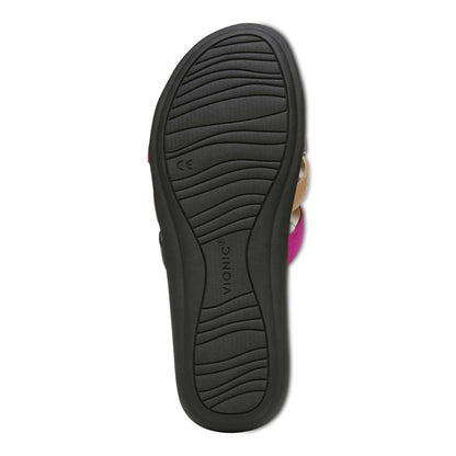 Dava Slide - Beige/Black