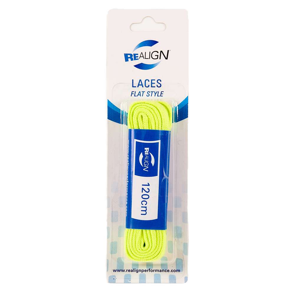 Laces Flat - Yellow