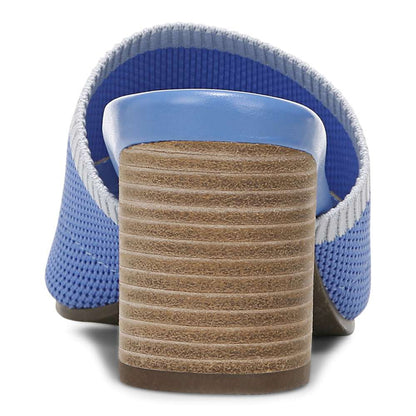 Fleur Heeled Sandal - Azure
