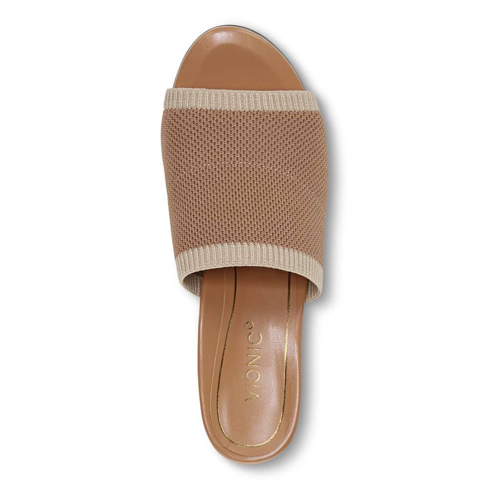 Fleur Heeled Sandal - Toasted Nut