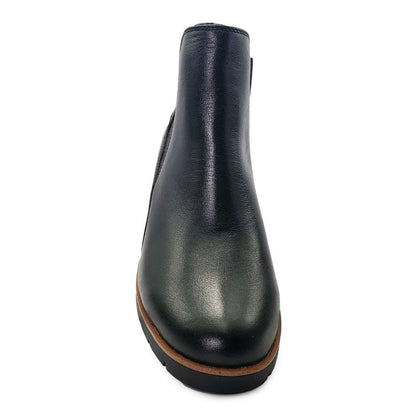Galway Wedged Boot - Black