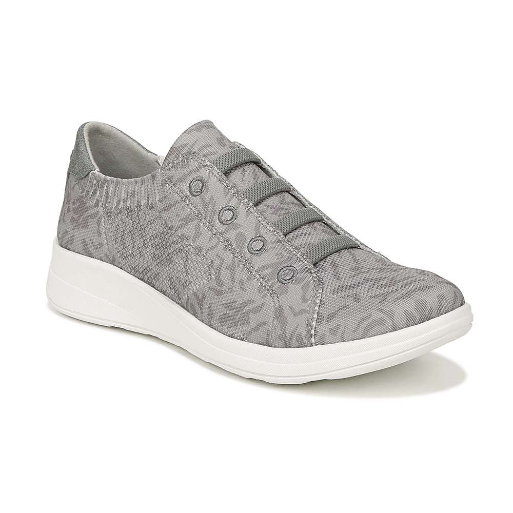 Golden Knit Slip-On Sneaker - Silver Smoke