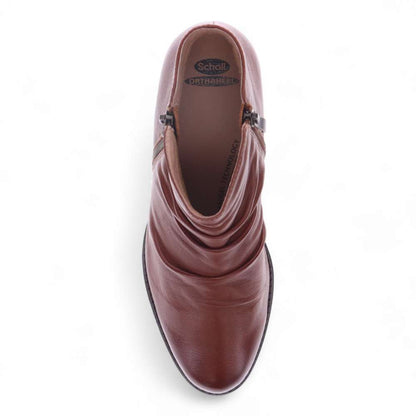 Haley Heeled Boot - Mocha