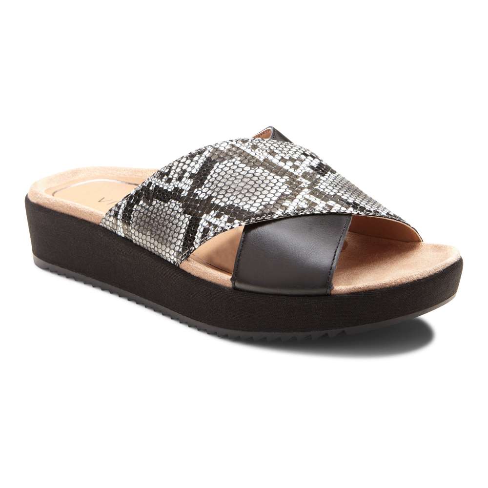 Hayden Platform Slide - Natural Snake
