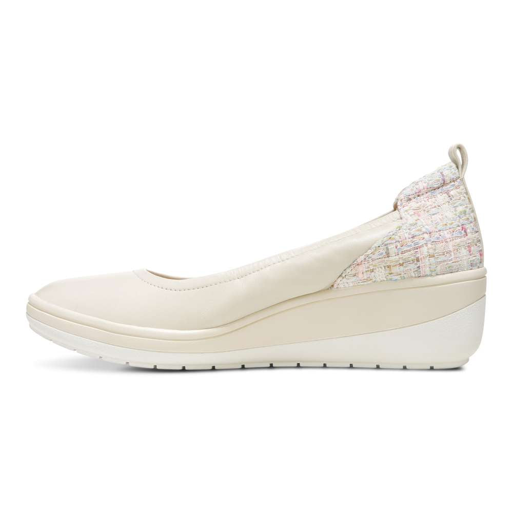 Jacey Wedge - Cream