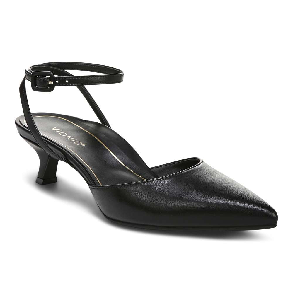 Jacynda Kitten Heel - Black