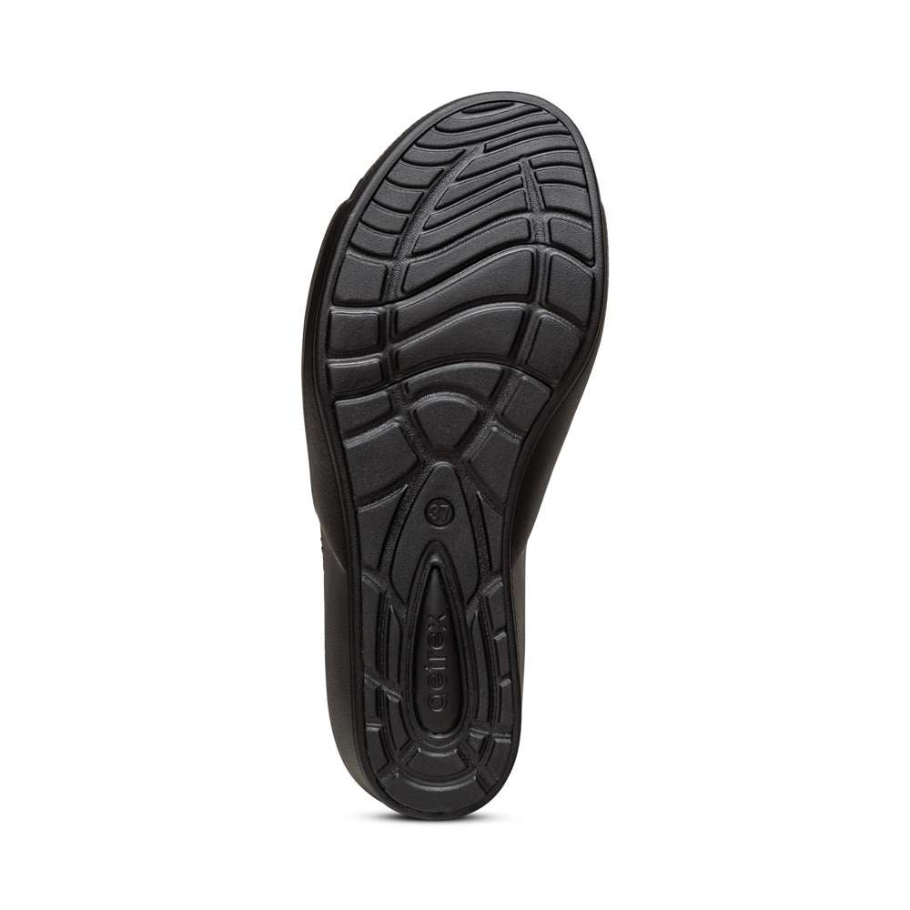Jamie Orthotic Wedge - Black