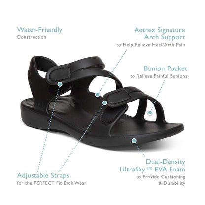 Jillian Sport Sandal - White