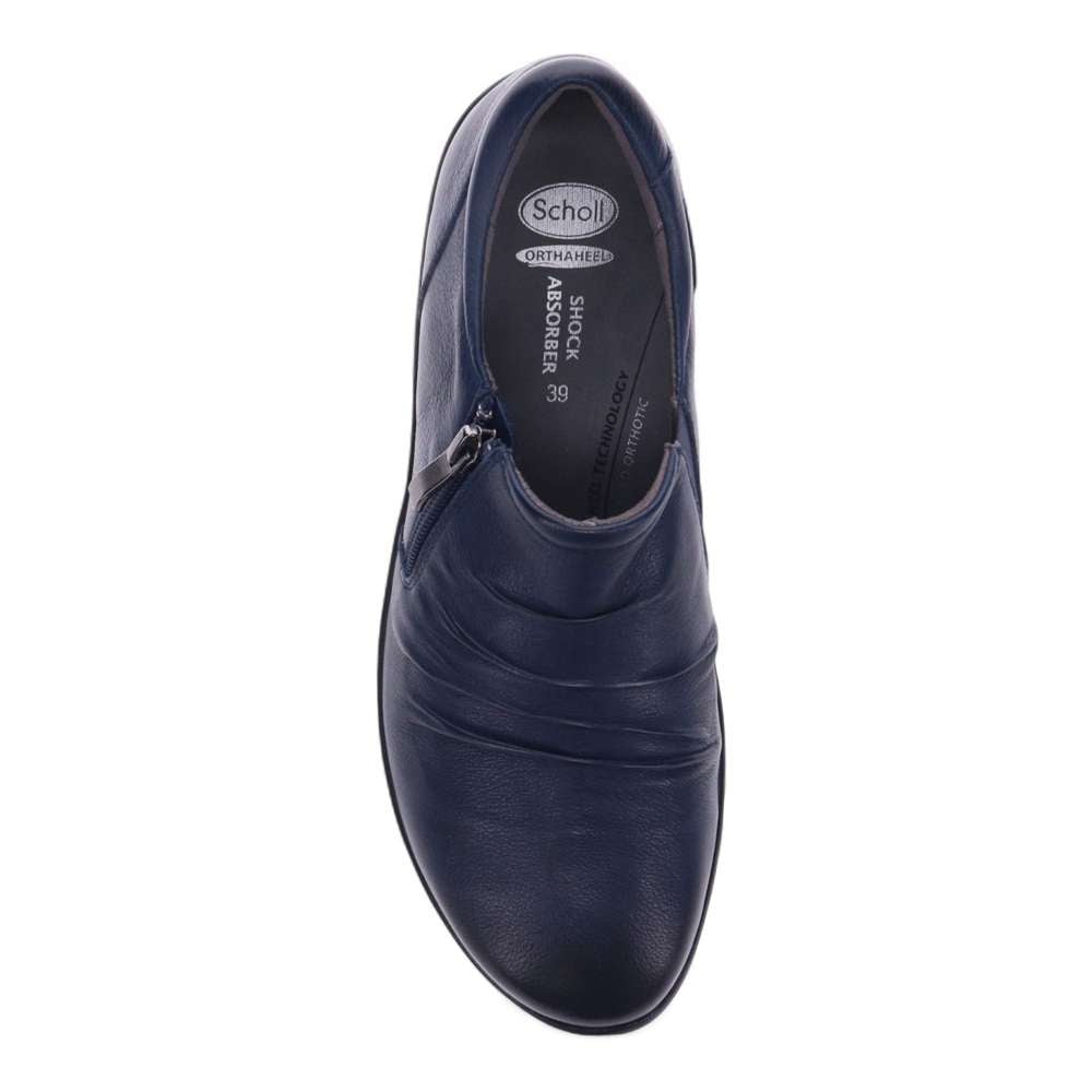 Katina Zip Loafer - Royal Blue