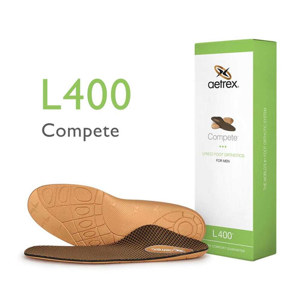 Men's Compete Orthotics - Insoles for Active Lifestyles - L400