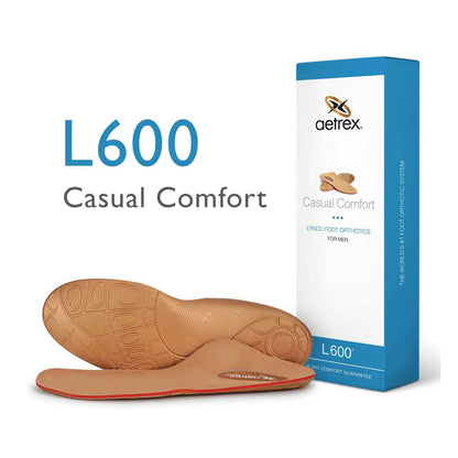 Men's Premium Casual Orthotics - Insoles for Everyday Activities - L600