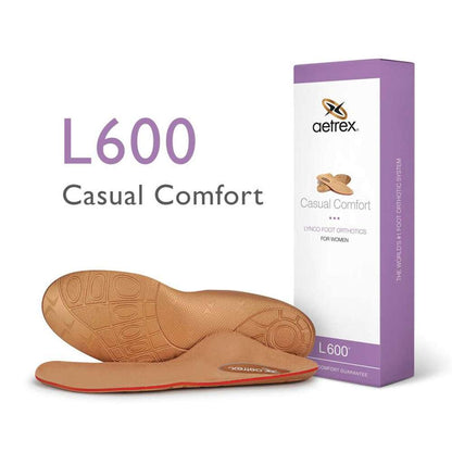 Women's Premium Casual Orthotics - Insoles for Everyday Activities - L600