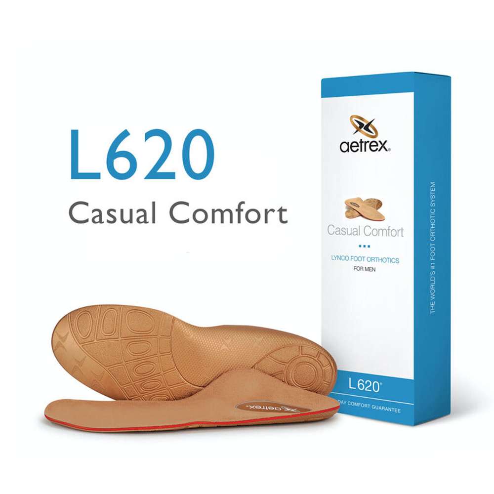 Men's Casual Comfort Posted Orthotics - L620