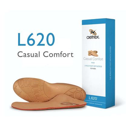 Men's Casual Comfort Posted Orthotics - L620