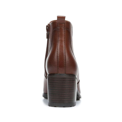 Laura Ankle Bootie - Terracotta