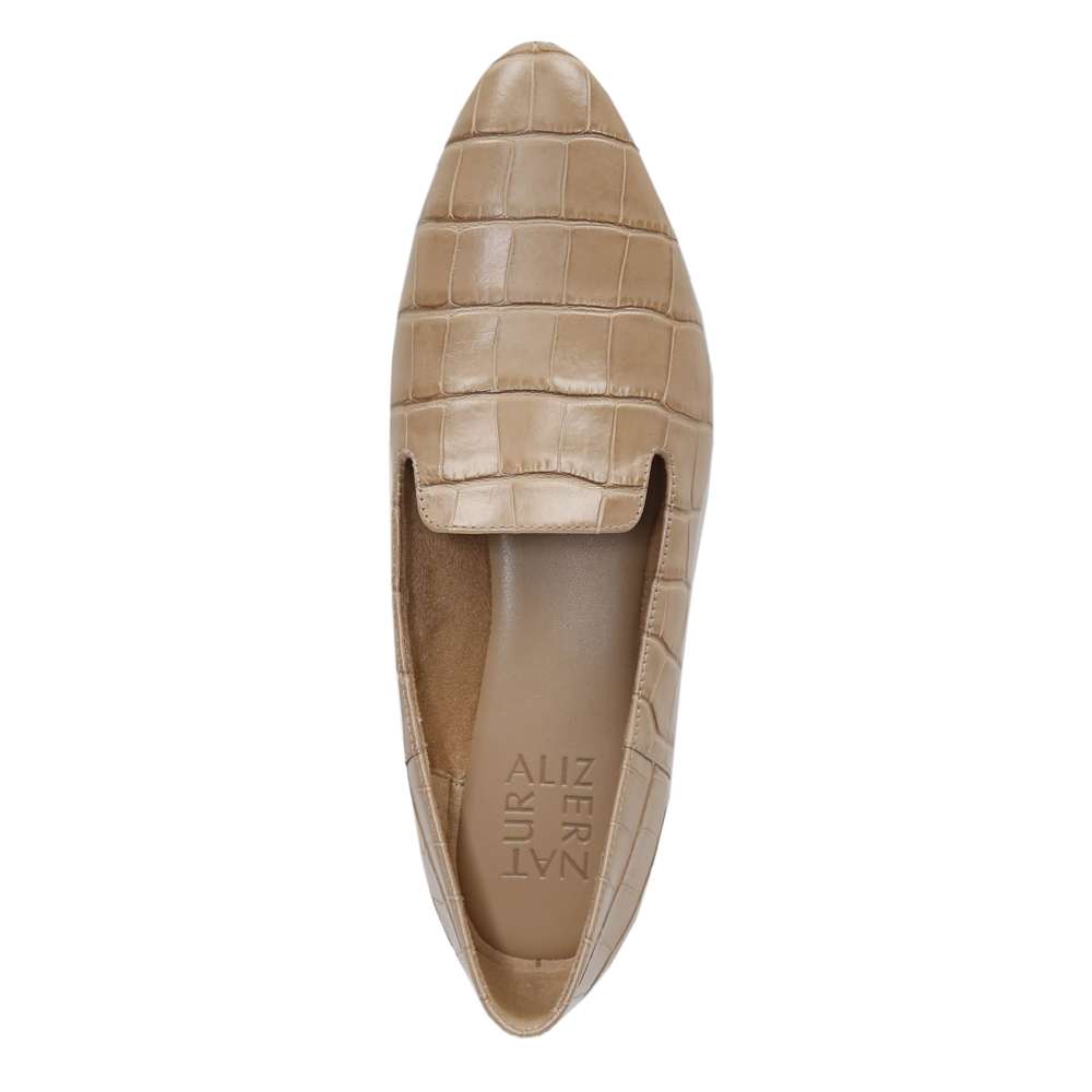 Lorna Flat - Bamboo Croc