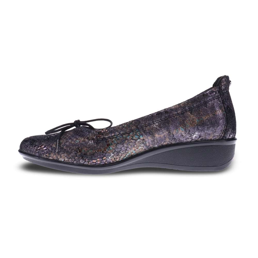 Marrakesh Ballet - Black Metallic Python