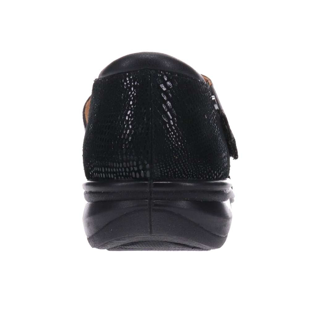 Mauritius Sandal - Black French/Lizard