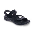Amber Back Strap Sandal - Black