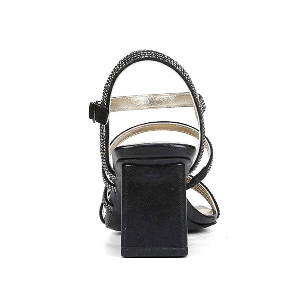 Niko Dress Sandal - Black Sparkle
