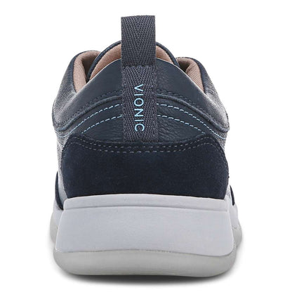 Nyla Lace-Up Casual Sneaker - Navy