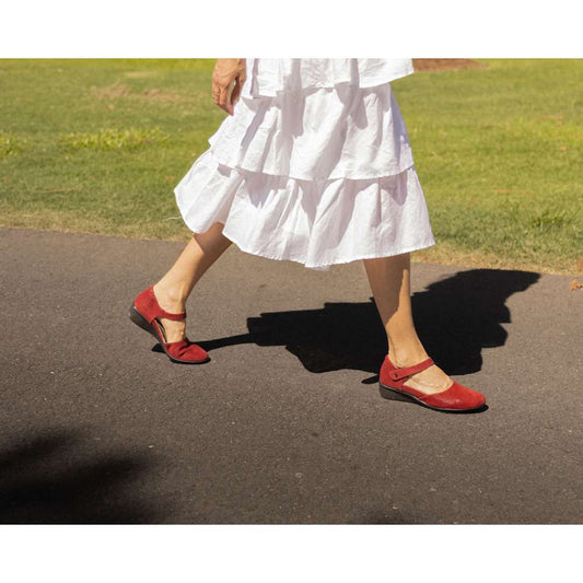 Lifestyle image for Osaka Mary-Jane - Mustard French Laser