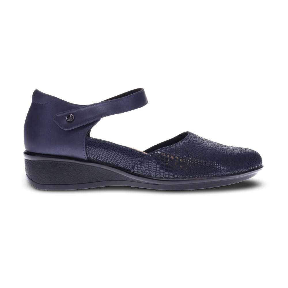 Osaka Mary-Jane - Sapphire/Navy Lizard
