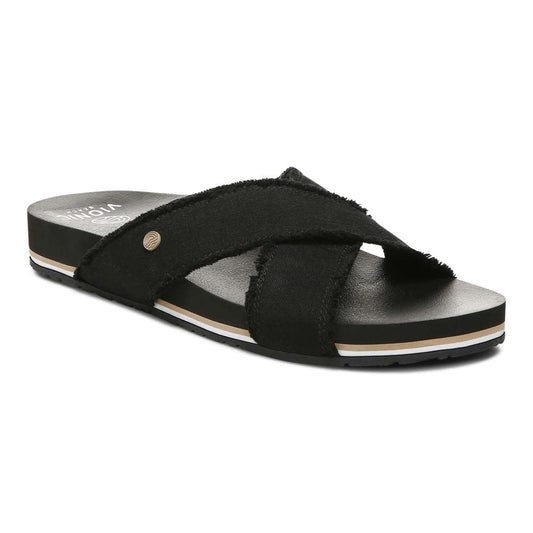 Panama Beach Slide - Black Canvas