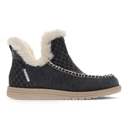 Plush Boot - Grey