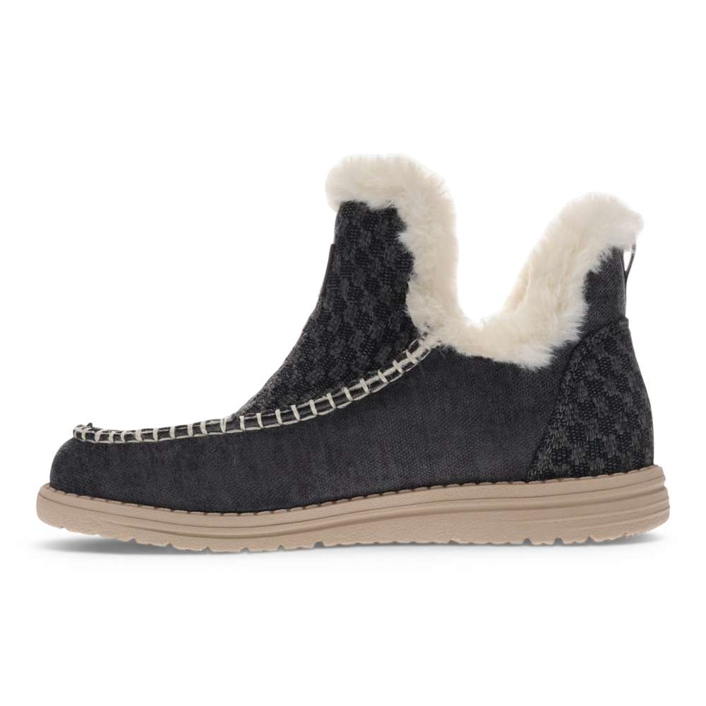 Plush Boot - Grey