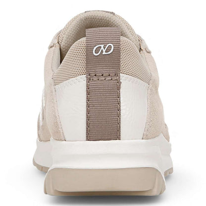 Shay Jogger Lace-Up Sneaker - White/Beige