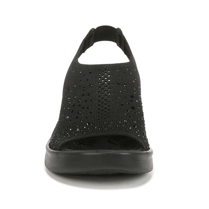 Sicily Wedged Mary-Jane - Black