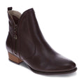 Siena II Zip Ankle Boot - Chocolate