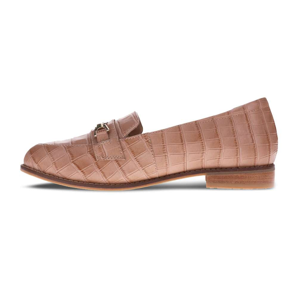 Tempt Loafer - Latte Croc