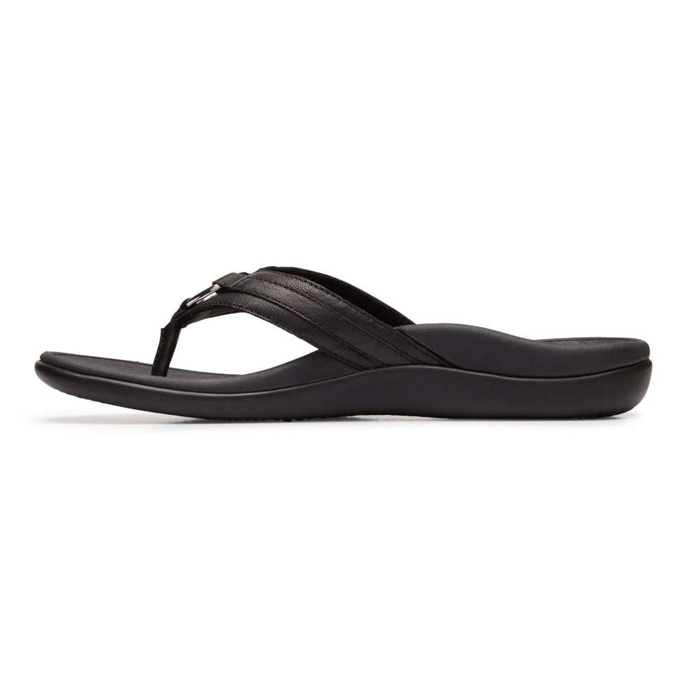 Tide Aloe Toe Post - Black