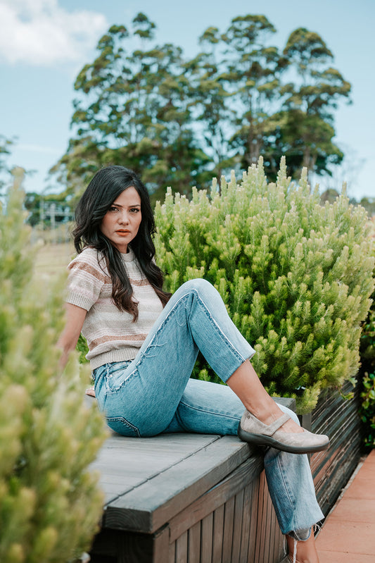 Lifestyle image for Timaru Mary-jane - Black Angle