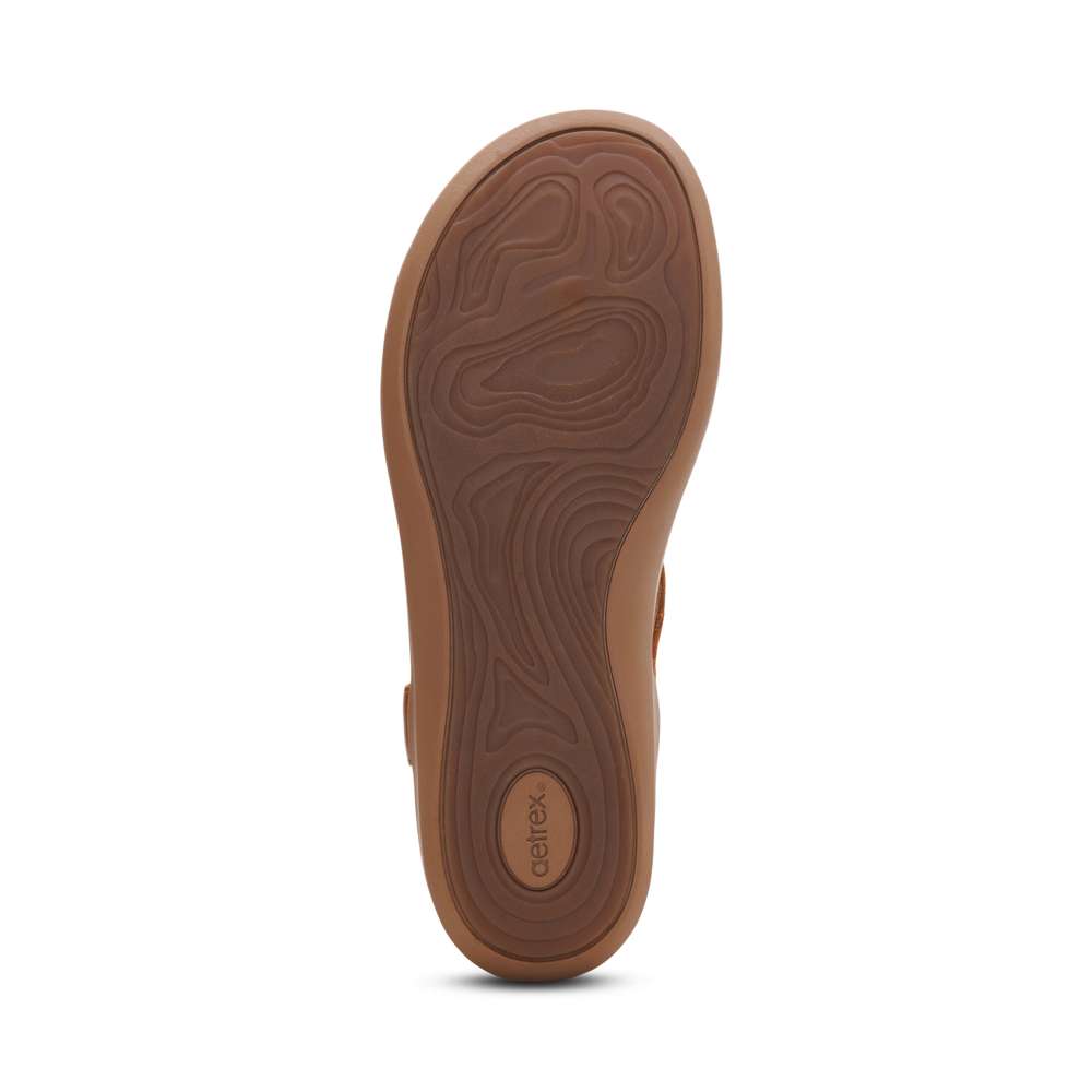 Tracey Adjustable Sandal - Cognac