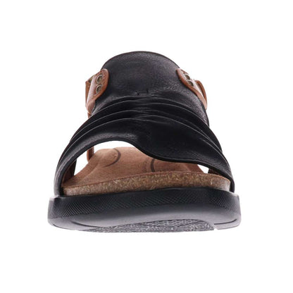 Tyler Back Strap Sandal - Black/Brown