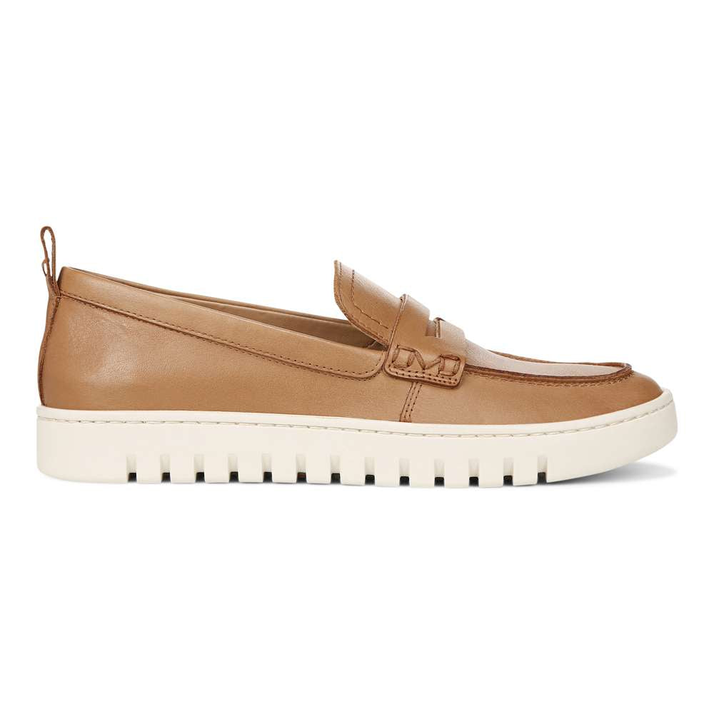Uptown Loafer - Camel Leather