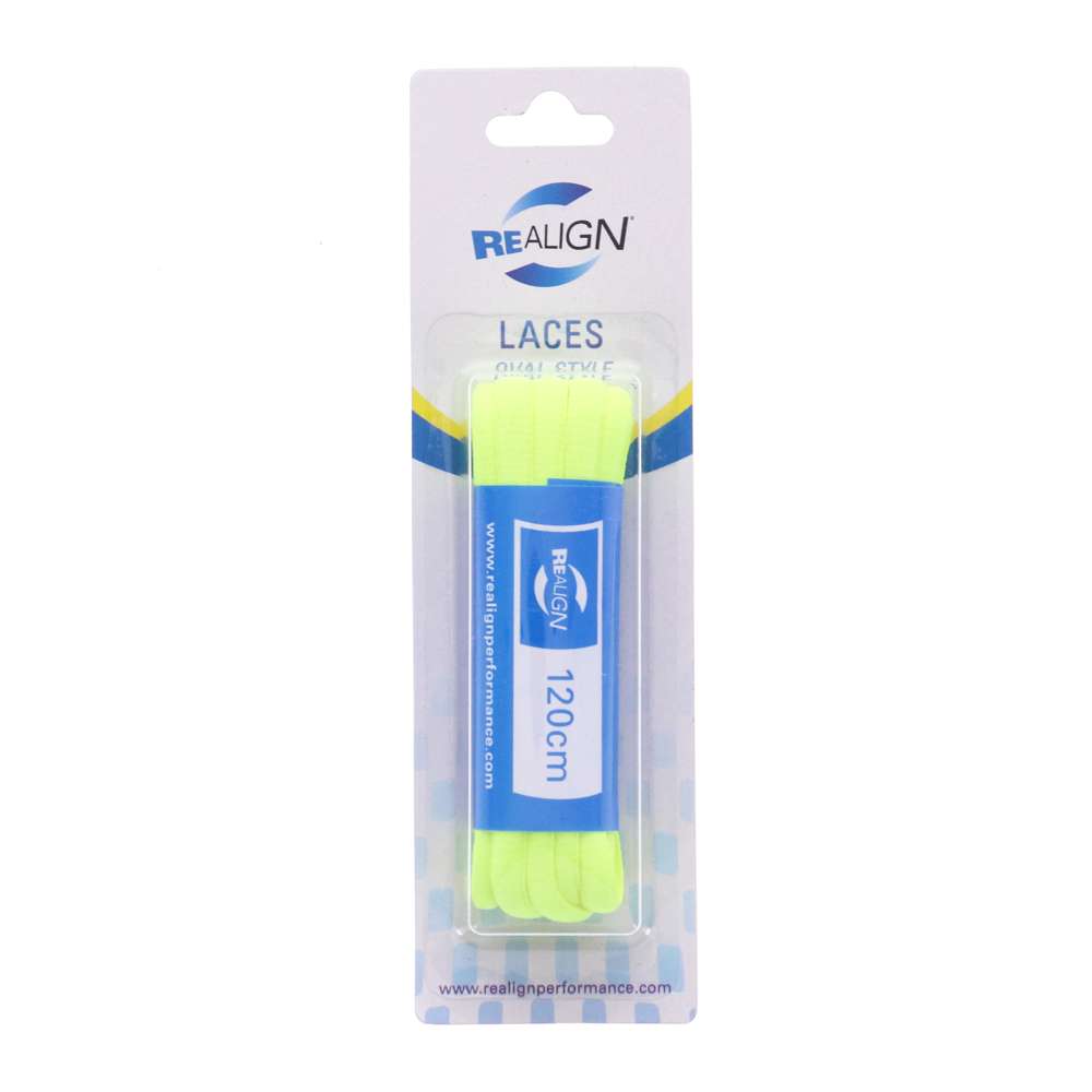 Laces Oval - Yellow