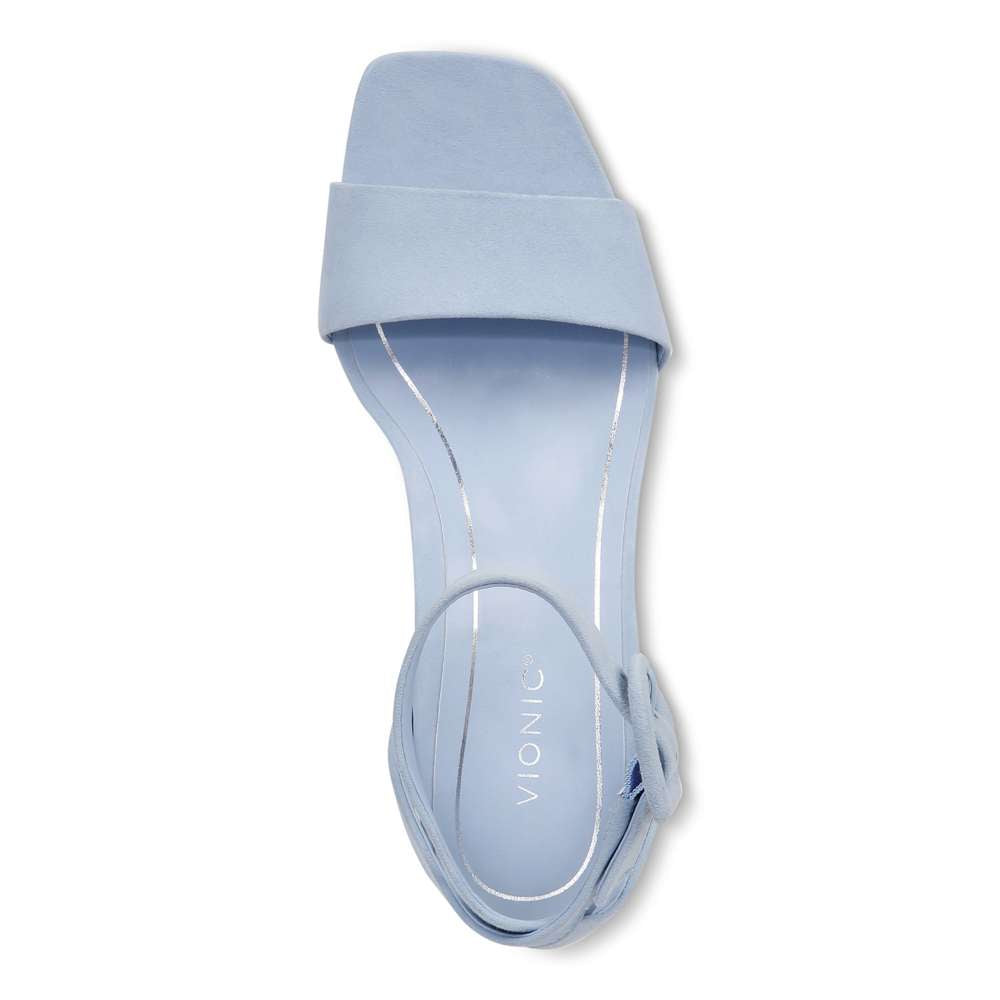 Zinfandel Block Heel Sandal - Skyway Blue